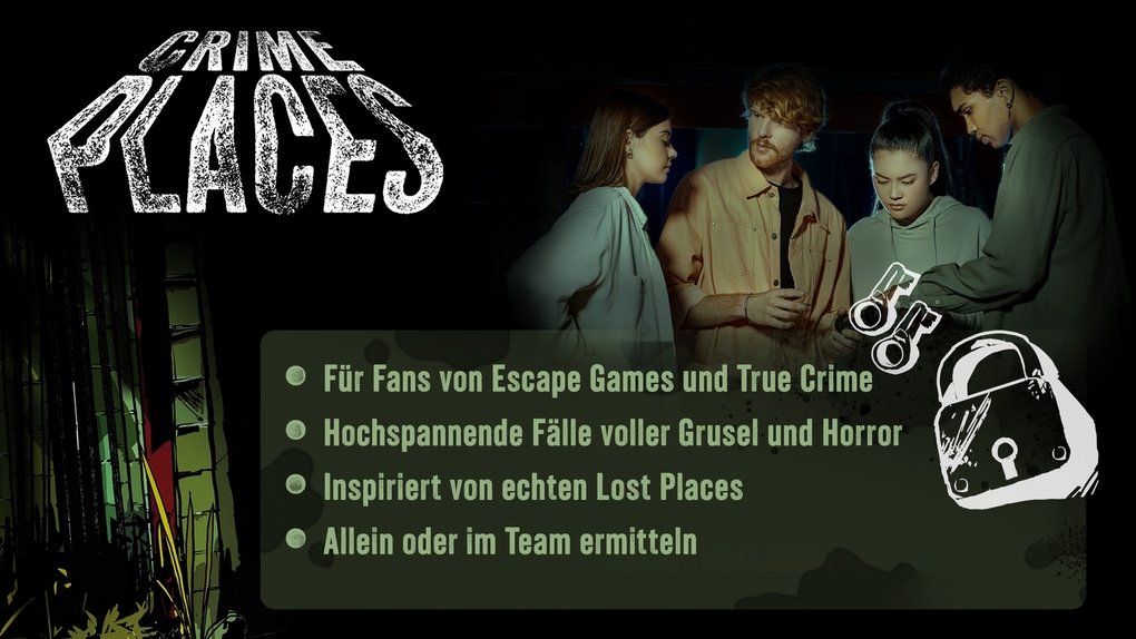 Weitere Ansicht: Crime Places. Stadt der Geister | Joel Müseler, Hans Pieper