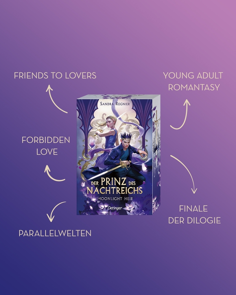 Weitere Ansicht: Der Prinz des Nachtreichs 2. Moonlight Heir | Sandra Regnier