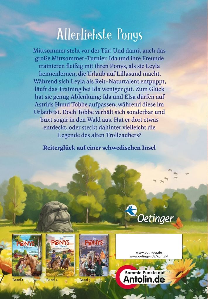 Weitere Ansicht: Die Ponys von Lillasund 4. Das Mittsommer-Turnier | Kathrin Lena Orso
