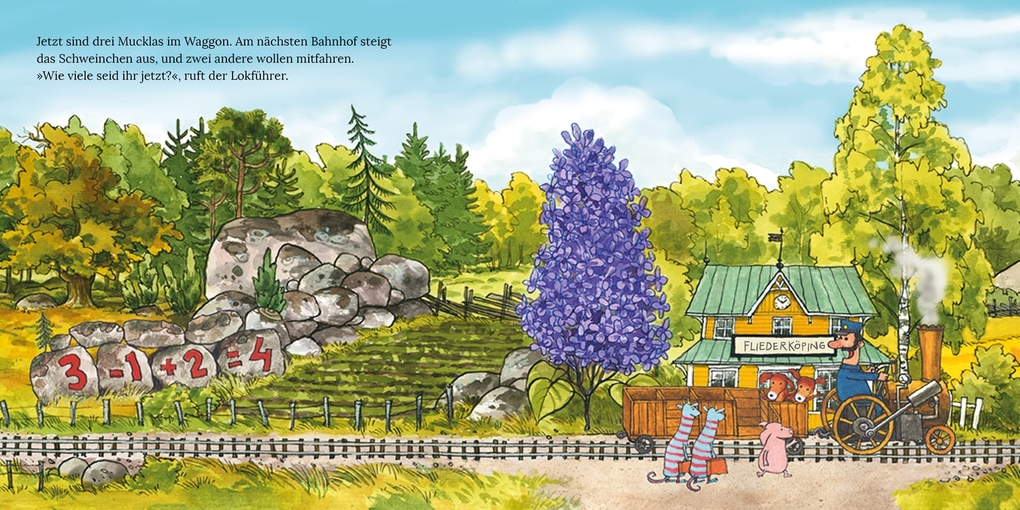 Weitere Ansicht: Alle Mucklas einsteigen! | Sven Nordqvist