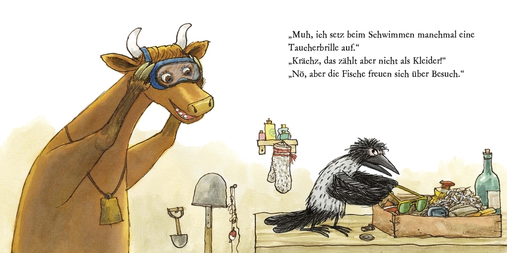 Weitere Ansicht: Mama Muh verkleidet sich | Jujja Wieslander