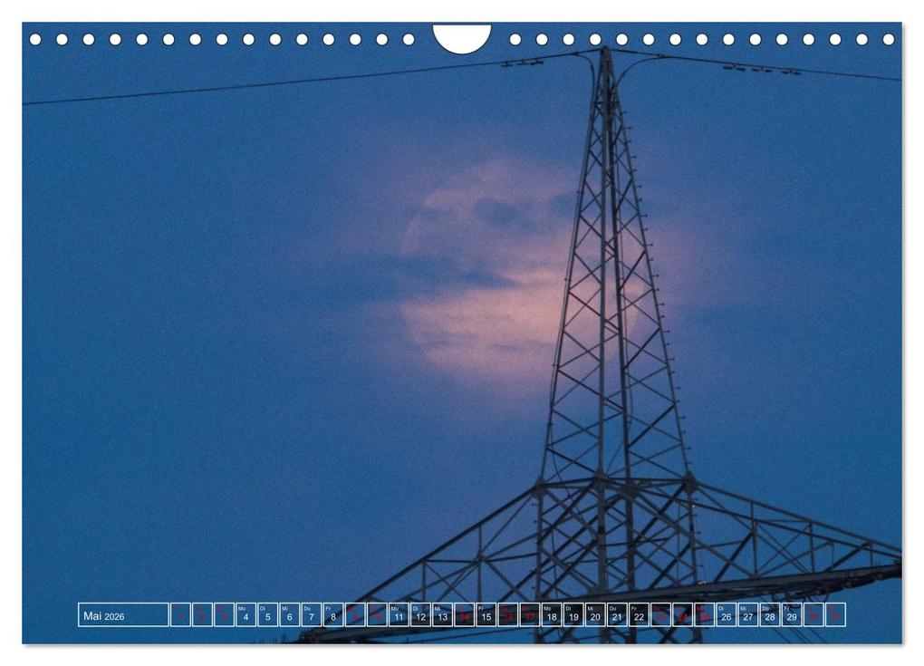 Weitere Ansicht: Faszination Mond - der etwas andere Mondkalender (Wandkalender 2026 DIN A4 quer), CALVENDO Monatskalender | Thomas Rasig, Calvendo