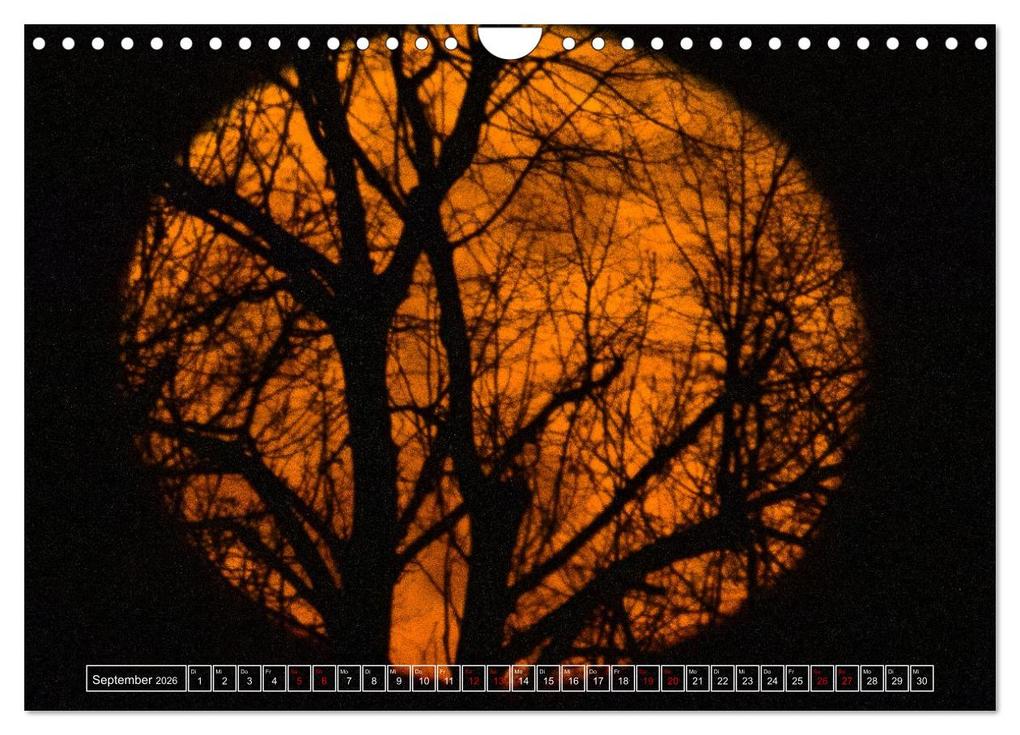 Weitere Ansicht: Faszination Mond - der etwas andere Mondkalender (Wandkalender 2026 DIN A4 quer), CALVENDO Monatskalender | Thomas Rasig, Calvendo