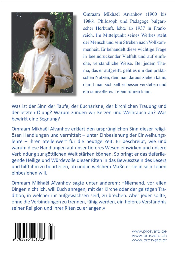 Weitere Ansicht: Die Messe und die Sakramente | Omraam Mikhael Aivanhov