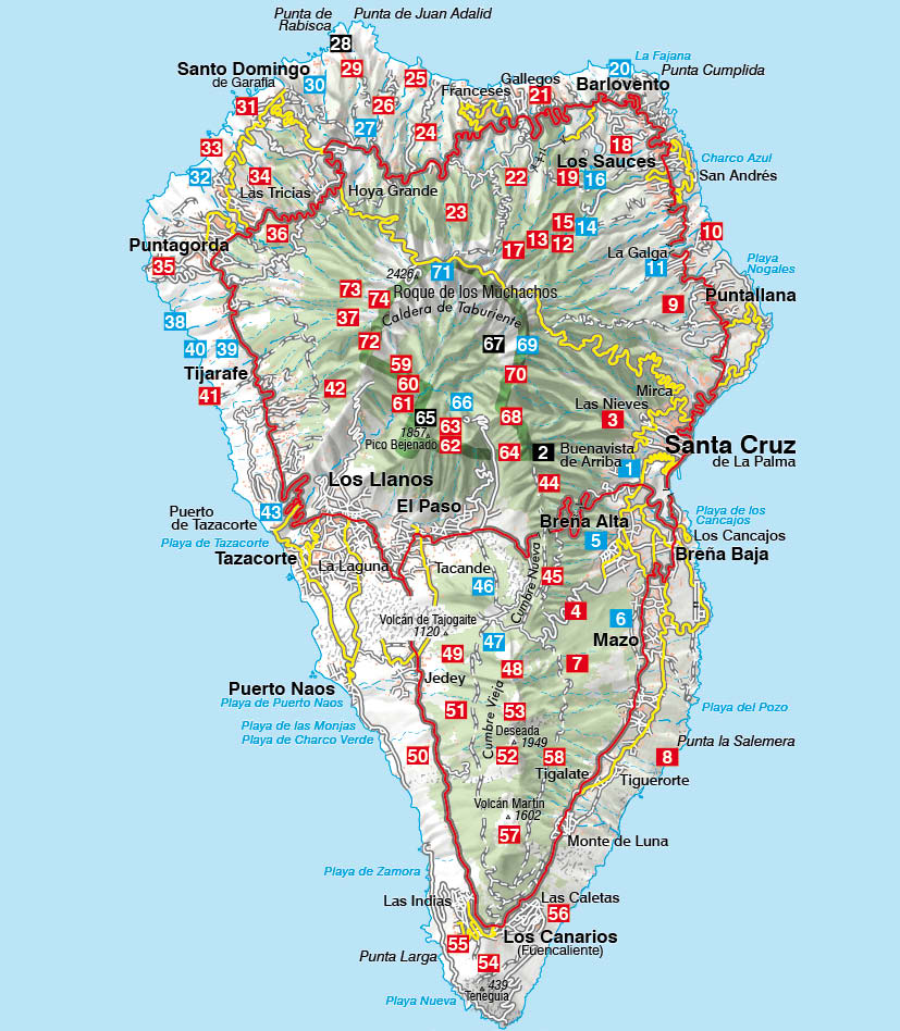 Weitere Ansicht: La Palma, Rother Wanderführer | Klaus Wolfsperger, Annette Wolfsperger