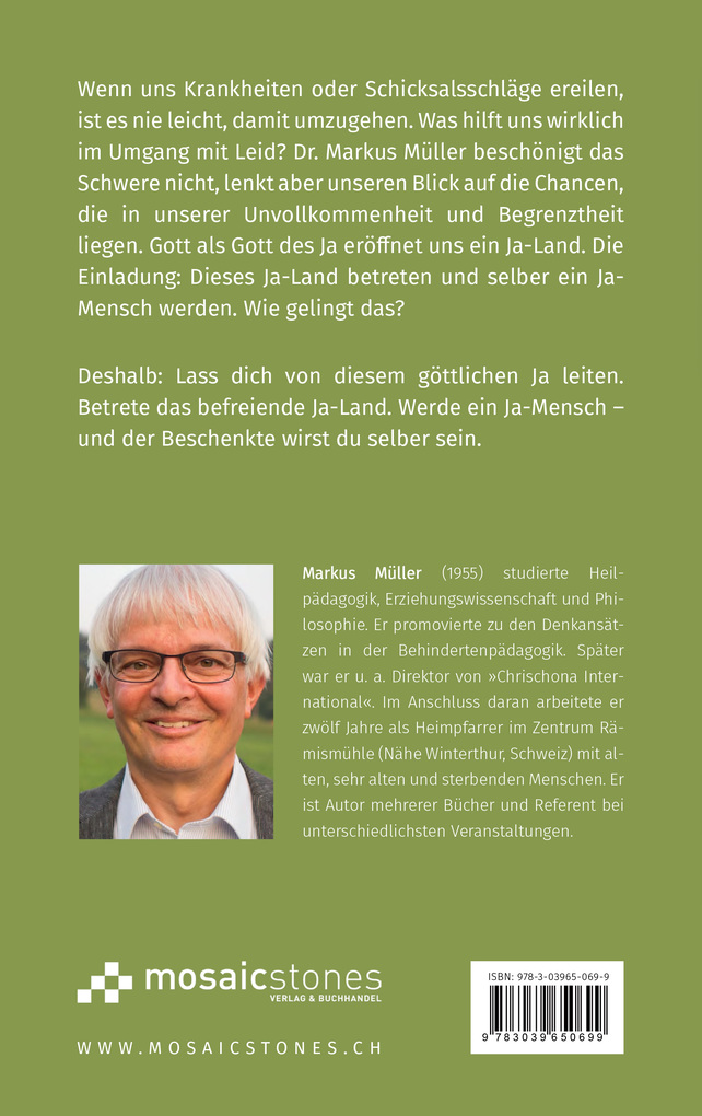 Weitere Ansicht: Ein Ja-Mensch werden | Müller Markus