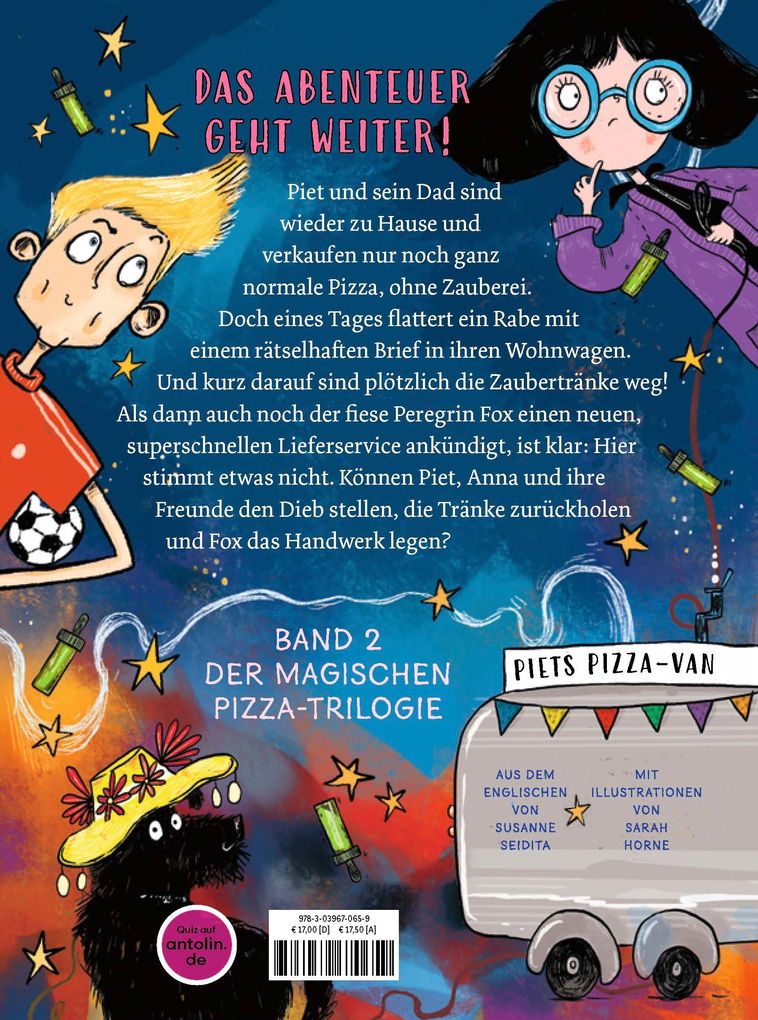 Weitere Ansicht: Pizza Piet: Zweimal Quatsch mit Soße | Carrie Sellon