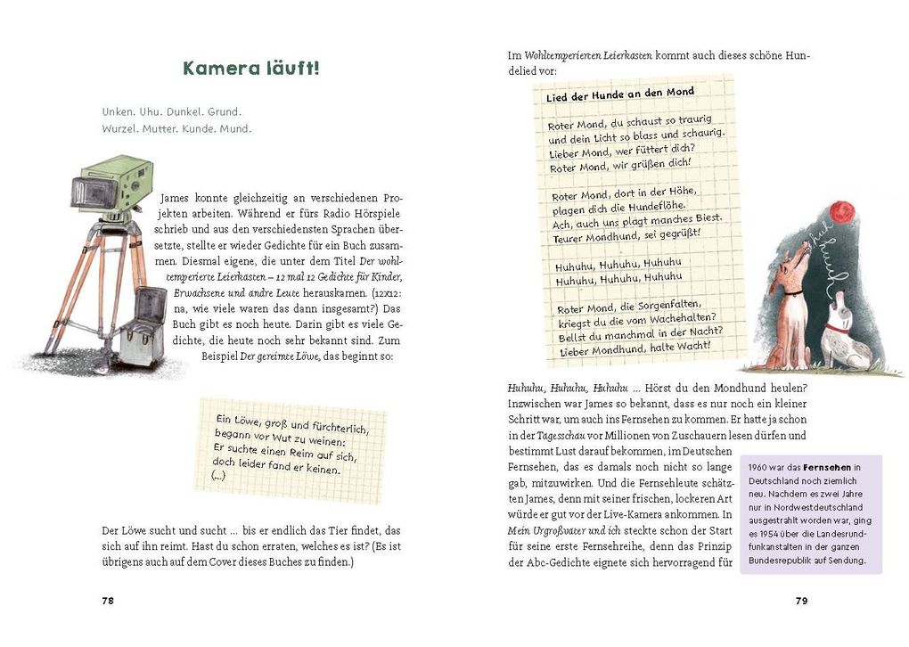 Weitere Ansicht: James Krüss - Ein Leben zwischen Inselwind und Wörtermeer | Paula Peretti, Dorthe Voss