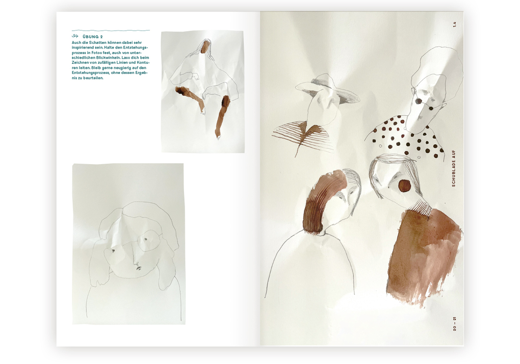 Weitere Ansicht: Menschen zeichnen | Lena Skaya