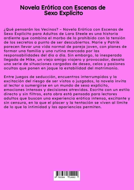 Weitere Ansicht: Qué pensarán los Vecinos? | Lara Steele