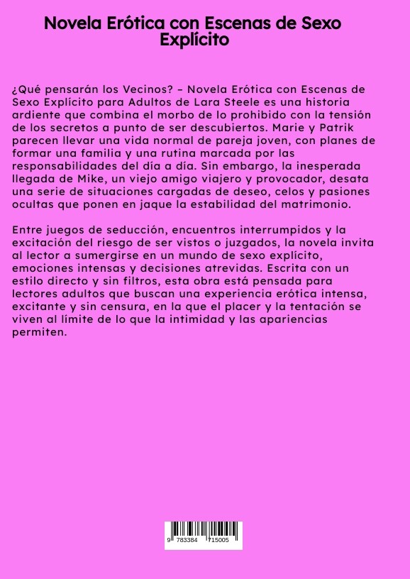 Weitere Ansicht: Qué pensarán los Vecinos? | Lara Steele