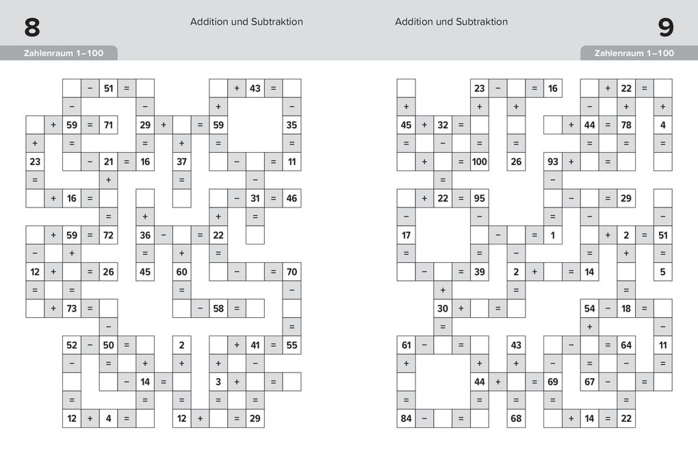Weitere Ansicht: Mathe-Kreuzworträtsel