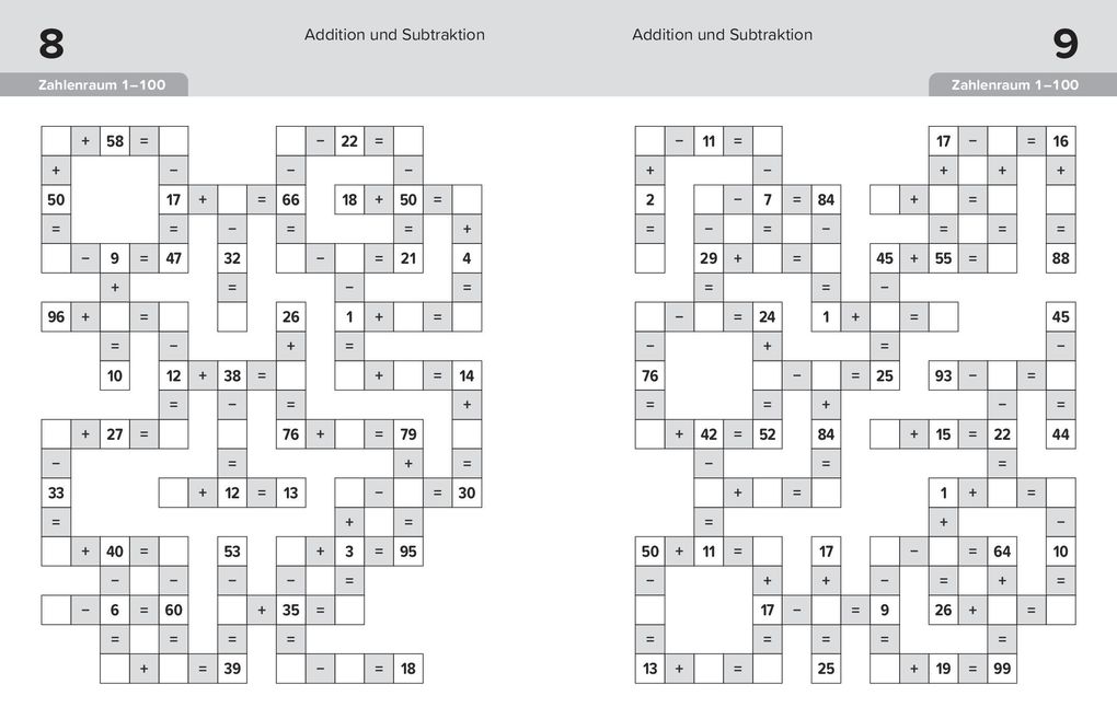Weitere Ansicht: Mathe-Kreuzworträtsel