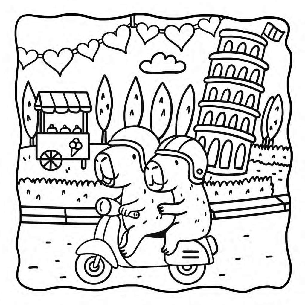 Weitere Ansicht: Cute Capybaras