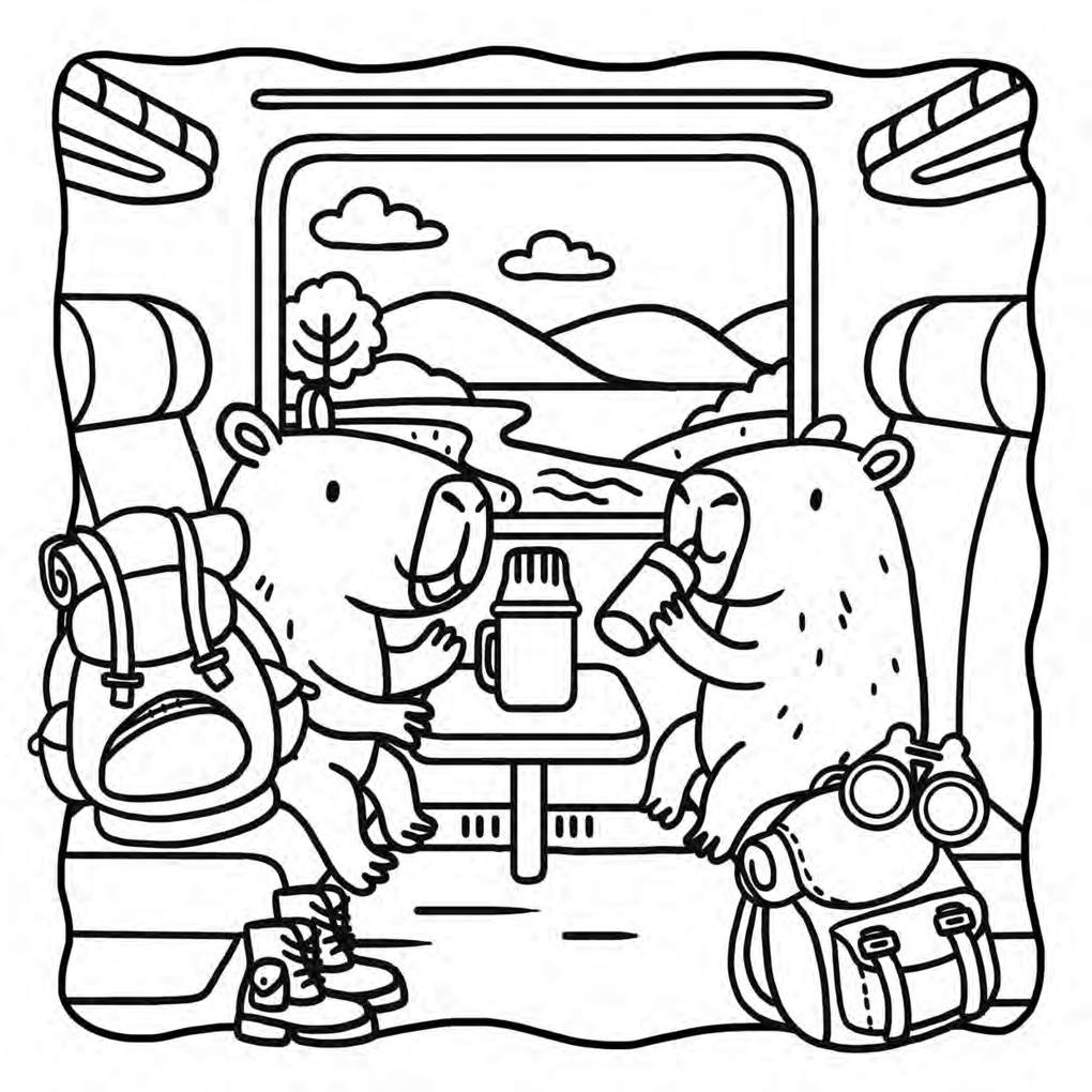 Weitere Ansicht: Cute Capybaras