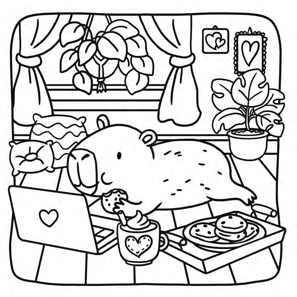 Weitere Ansicht: Cute Capybaras