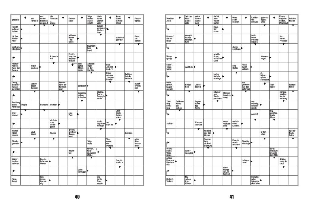 Weitere Ansicht: Großdruck Kreuzworträtsel Band 6