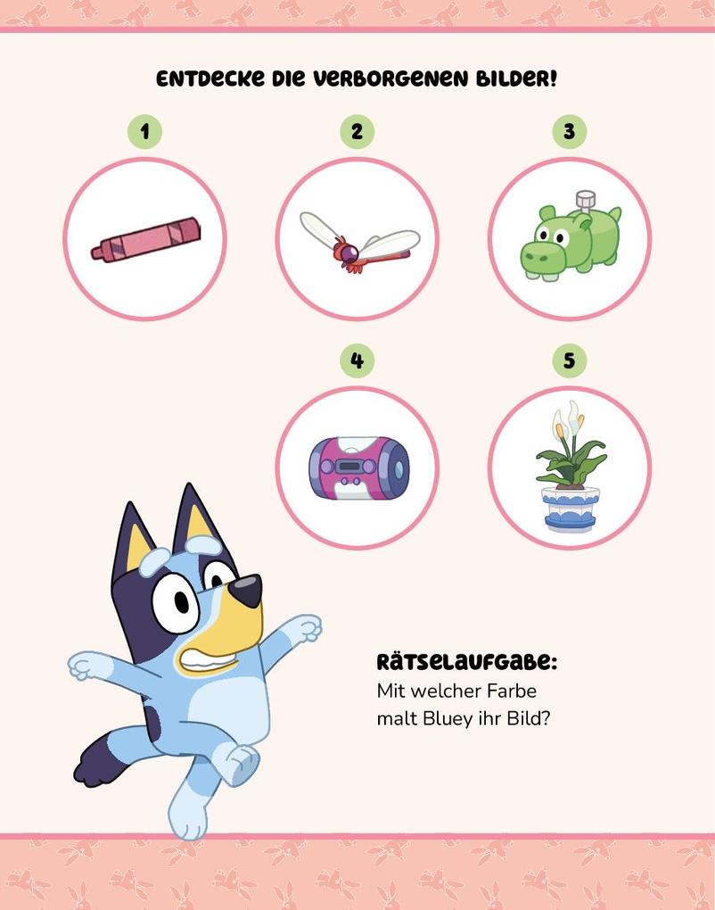 Weitere Ansicht: Bluey Wasserzauber: Einfach mit Wasser malen! | Schwager & Steinlein Verlag