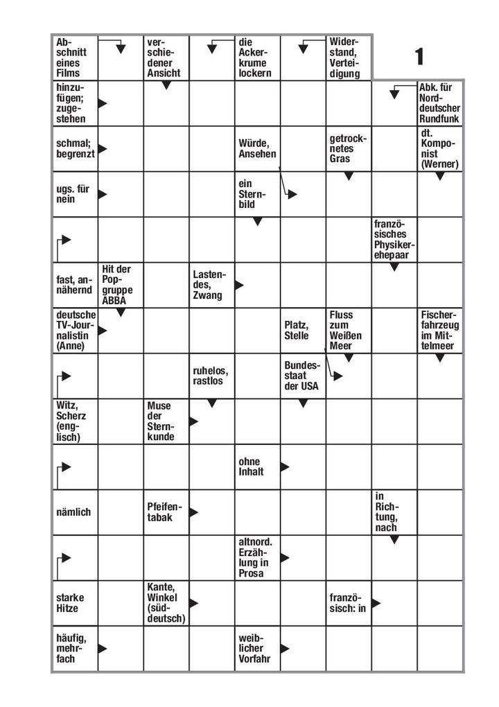 Weitere Ansicht: Großdruck Kreuzworträtsel Band 7