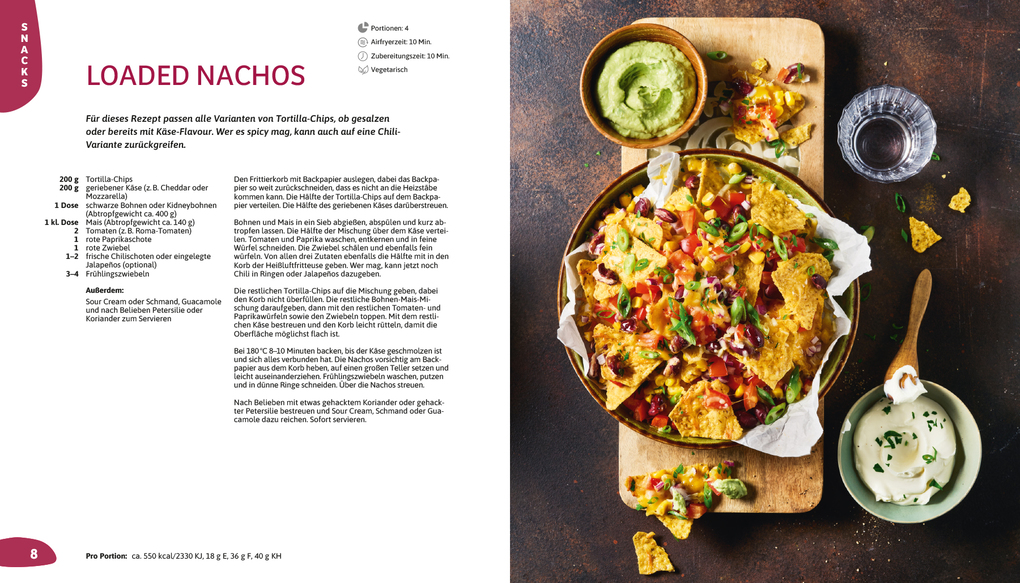 Weitere Ansicht: Airfryer Familienrezepte | Maja Nett