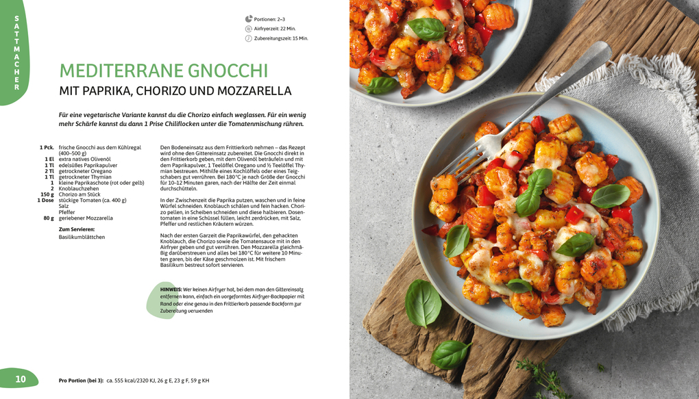 Weitere Ansicht: Airfryer Familienrezepte | Maja Nett