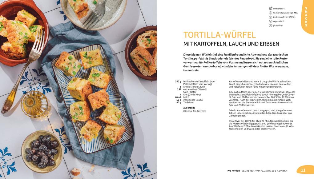 Weitere Ansicht: Airfryer Familienrezepte | Maja Nett