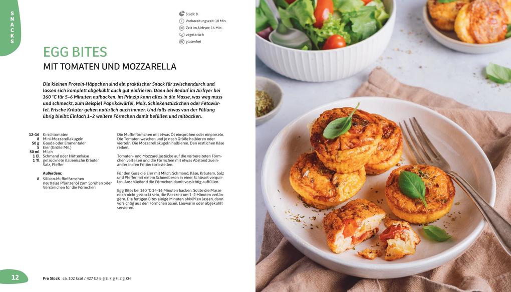 Weitere Ansicht: Airfryer Familienrezepte | Maja Nett