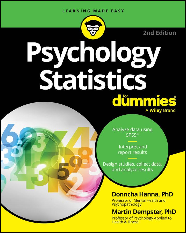 Produktbild: Psychology Statistics For Dummies | Donncha Hanna, Martin Dempster