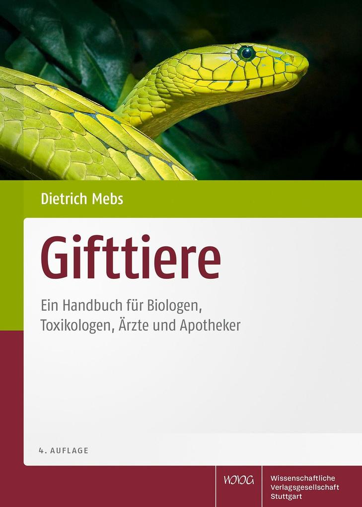 Produktbild: Gifttiere | Dietrich Mebs