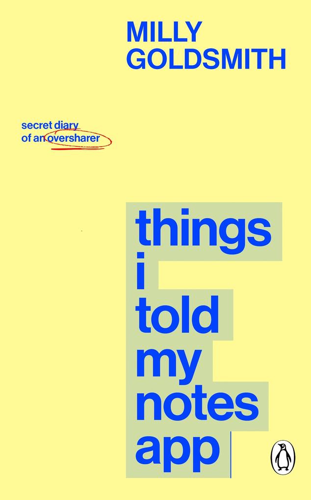 Produktbild: Things I Told My Notes App | Milly Goldsmith