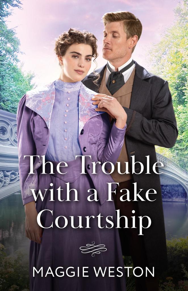 Produktbild: The Trouble With A Fake Courtship | Maggie Weston