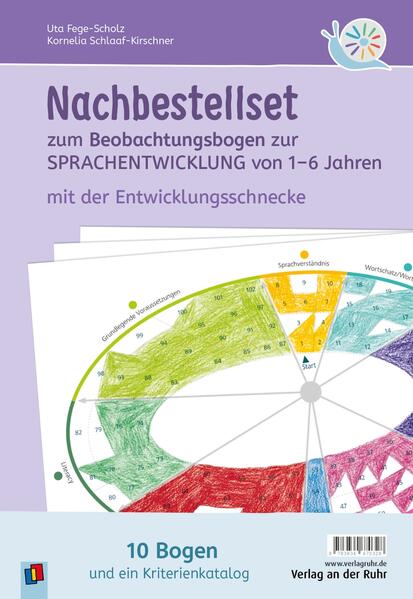 Produktbild: Nachbestellset zum Beobachtungsbogen zur Sprachentwicklung von 1-6 Jahren | Kornelia Schlaaf-Kirschner, Uta Fege-Scholz