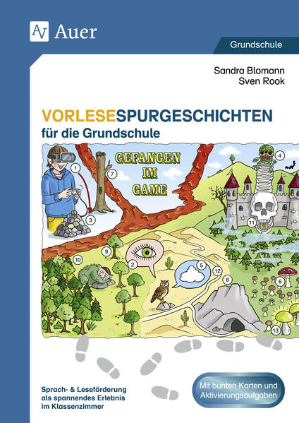 Produktbild: Vorlesespurgeschichten für die Grundschule | Sandra Blomann, Sven Rook