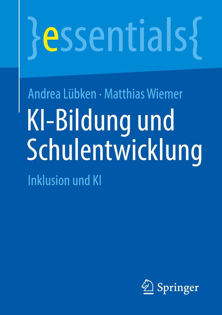 Produktbild: KI-Bildung und Schulentwicklung | Andrea Lübken, Matthias Wiemer