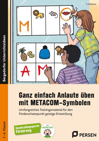 Produktbild: Ganz einfach Anlaute üben mit METACOM-Symbolen | K. Erdmann