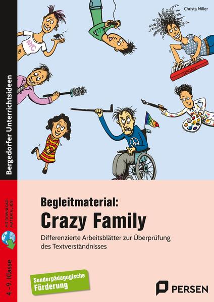 Produktbild: Begleitmaterial: Crazy Family | Christa Miller