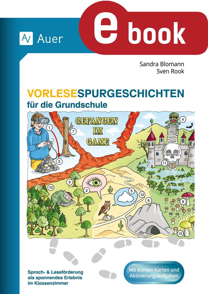 Produktbild: Vorlesespurgeschichten für die Grundschule | Sandra Blomann, Sven Rook