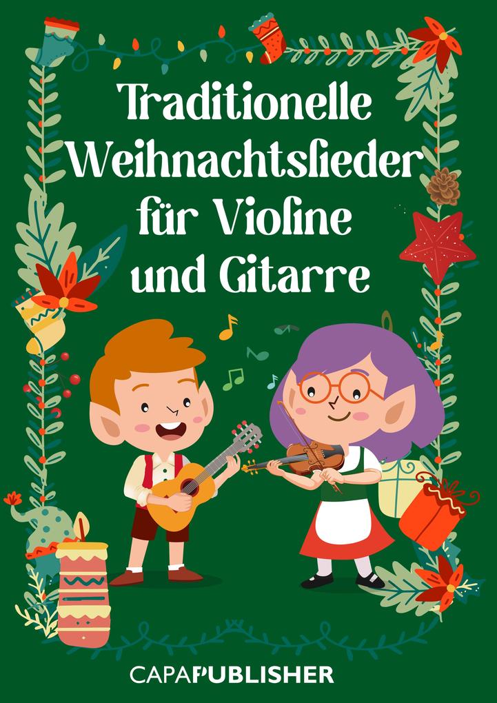 Produktbild: Traditionelle Weihnachtslieder für Violine und Gitarre | Joan Capafons
