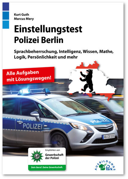Produktbild: Einstellungstest Polizei Berlin | Kurt Guth, Marcus Mery