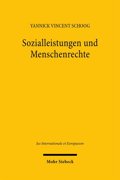 Produktbild: Sozialleistungen und Menschenrechte | Yannick Vincent Schoog