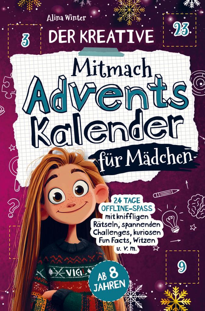 Produktbild: Der kreative Mitmach-Adventskalender für Mädchen | Alina Winter