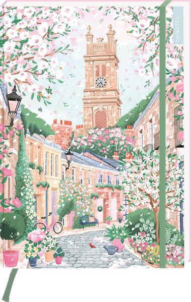 Produktbild: myNOTES Papeterie: Notizbuch A4 Simply, Katy - Spring Lane