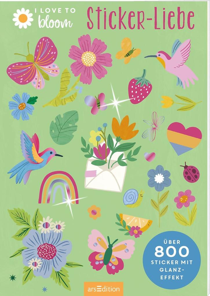 Produktbild: I Love to Bloom - Sticker-Liebe