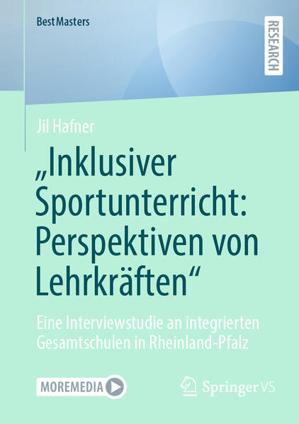 Produktbild: "Inklusiver Sportunterricht: Perspektiven von Lehrkräften" | Jil Hafner