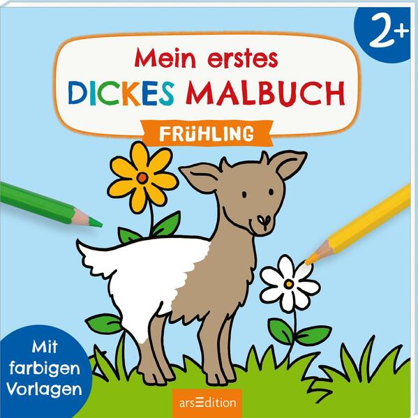 Produktbild: Mein erstes dickes Malbuch ab 2 - Frühling