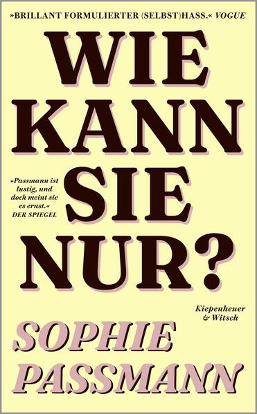Produktbild: Wie kann sie nur? | Sophie Passmann