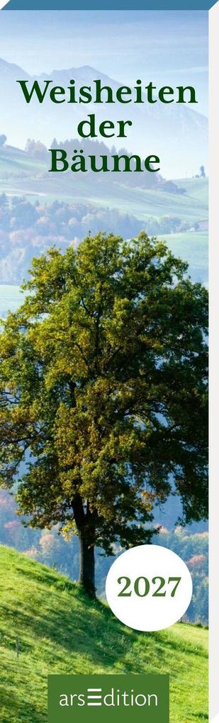 Produktbild: Lesezeichenkalender Weisheiten der Bäume 2027