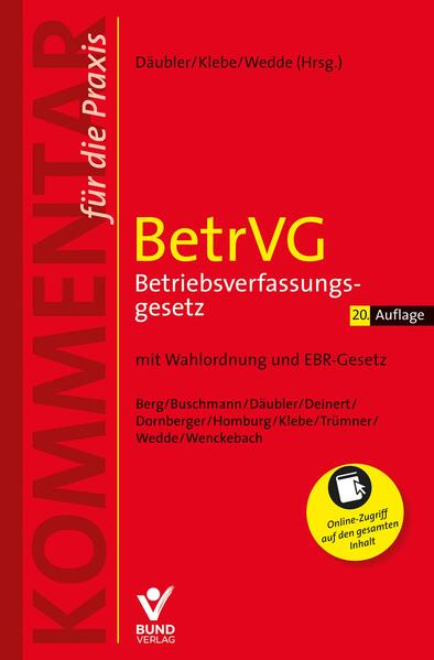 Produktbild: BetrVG Betriebsverfassungsgesetz
