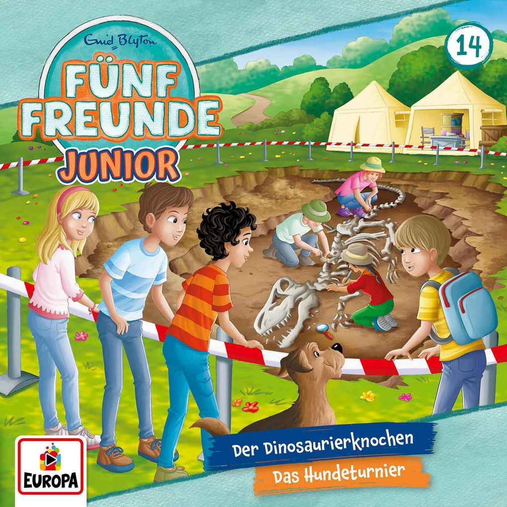 Produktbild: Folge 14: Der Dinosaurierknochen/Das Hundeturnier | Daniela Wakonigg