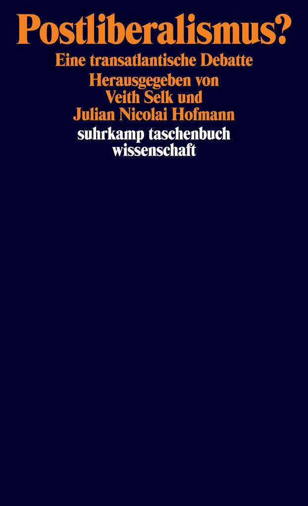Produktbild: Postliberalismus?